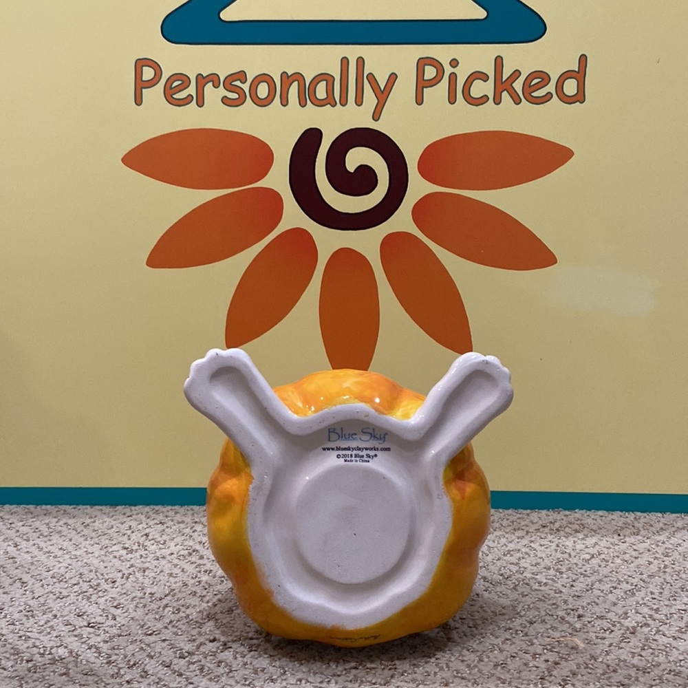 Blue Sky Clayworks “MOUSE PUMPKIN COSTUME” Tealight Holder - Picture 7 of 9